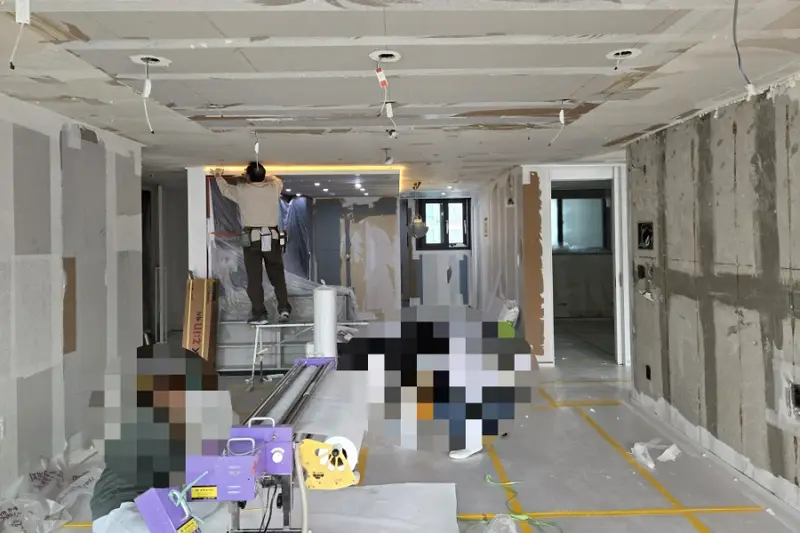 개나리장식 시공사례 사진