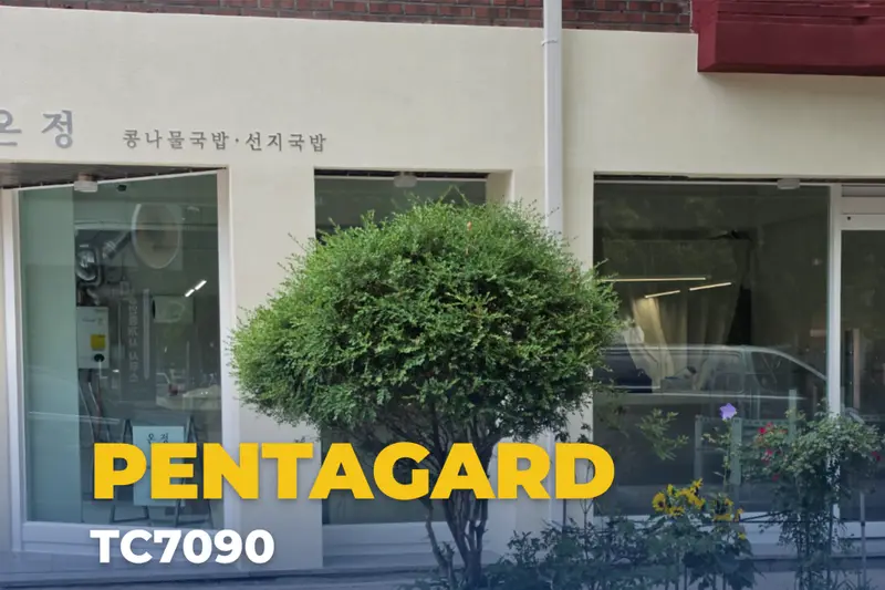 썬팅하는 남자 시공사례 사진