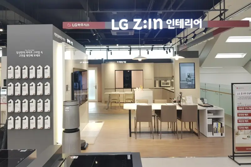 LX지인 LG전자베스트샵병점점 시공사례 사진